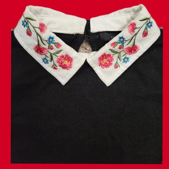 Peter pan collar sweater forever 21 deals